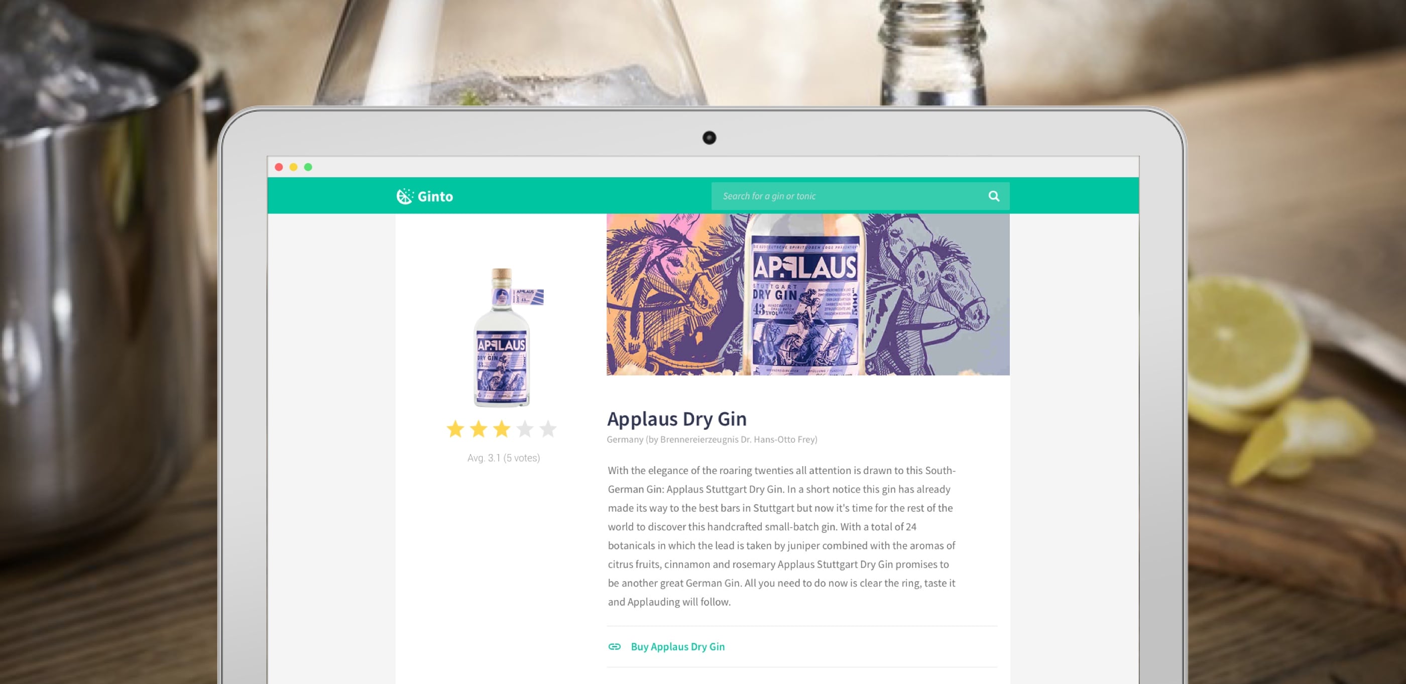 Ginto application