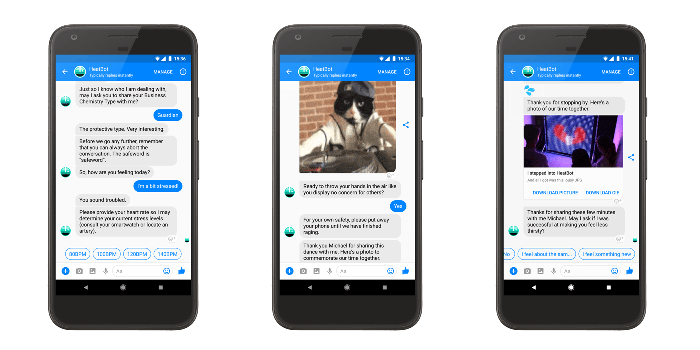 Chatbot experience